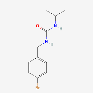 1-[(4-Bromophenyl)methyl]-3-isopropyl-urea