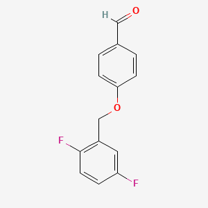 4-(2,5-Difluorobenzyloxy)benzaldehyde