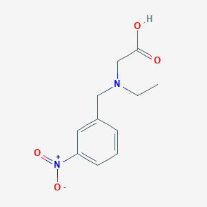 [Ethyl-(3-nitro-benzyl)-amino]-acetic acid