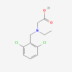 molecular formula C11H13Cl2NO2 B7860537 [(2,6-Dichloro-benzyl)-ethyl-amino]-acetic acid 