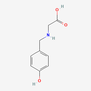 molecular formula C9H11NO3 B7860651 N-[(4-Hydroxyphenyl)methyl]glycine HCl 