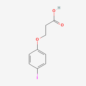 molecular formula C9H9IO3 B7860723 3-(4-Iodophenoxy)propanoic acid 