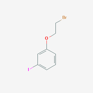 molecular formula C8H8BrIO B7860728 1-(2-Bromoethoxy)-3-iodobenzene 