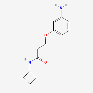 3-(3-aminophenoxy)-N-cyclobutylpropanamide