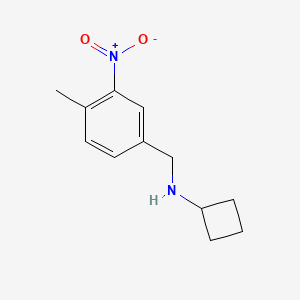 N-(4-Methyl-3-nitrobenzyl)cyclobutanamine