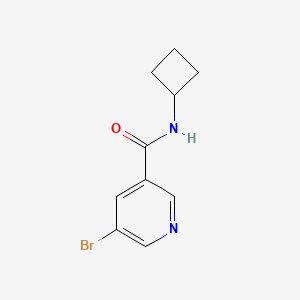 5-bromo-N-cyclobutylpyridine-3-carboxamide
