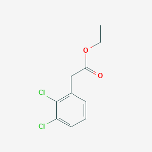 molecular formula C10H10Cl2O2 B7861042 Ethyl 2-(2,3-dichlorophenyl)acetate 