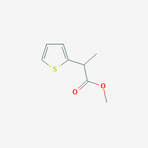 molecular formula C8H10O2S B7861060 2-(噻吩-2-基)丙酸甲酯 