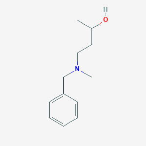 molecular formula C12H19NO B7861116 4-(Benzyl-methyl-amino)-butan-2-ol 