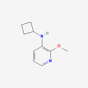molecular formula C10H14N2O B7861242 N-cyclobutyl-2-methoxypyridin-3-amine 