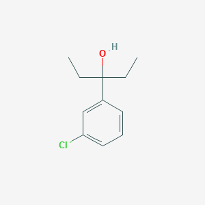 3-(3-Chlorophenyl)-3-pentanol