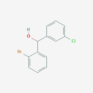 (2-Bromophenyl)(3-chlorophenyl)methanol