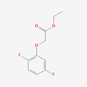 molecular formula C10H10F2O3 B7861432 Ethyl 2-(2,5-difluoro-phenoxy)acetate 