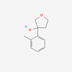 3-(2-Methylphenyl)oxolan-3-ol