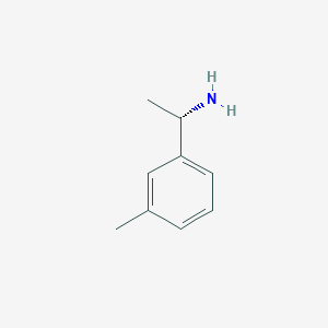 molecular formula C9H13N B7861805 (S)-1-(m-Tolyl)ethanamine 