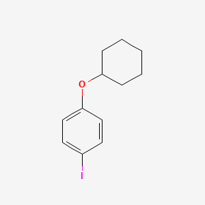 molecular formula C12H15IO B7861985 1-(Cyclohexyloxy)-4-iodobenzene 
