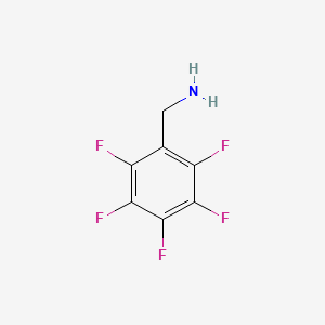 molecular formula C7H4F5N B7862045 (Perfluorophenyl)methanamine CAS No. 1548-77-2