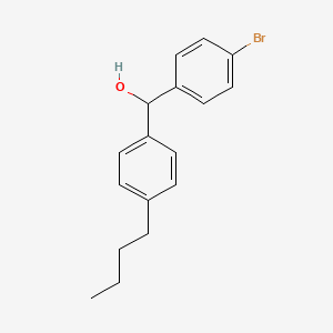 molecular formula C17H19BrO B7862166 (4-Bromophenyl)(4-butylphenyl)methanol CAS No. 944651-15-4