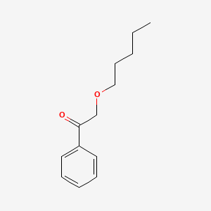 molecular formula C13H18O2 B7862342 2-Pentoxy-1-phenylethanone 
