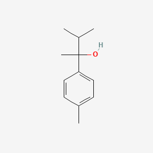 molecular formula C12H18O B7862415 2-(4-Methylphenyl)-3-methyl-butan-2-ol 