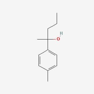 molecular formula C12H18O B7862419 2-(4-Methylphenyl)-2-pentanol 