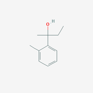 molecular formula C11H16O B7862422 2-(2-Methylphenyl)-2-butanol CAS No. 312904-59-9
