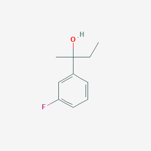 molecular formula C10H13FO B7862449 2-(3-Fluorophenyl)-2-butanol 