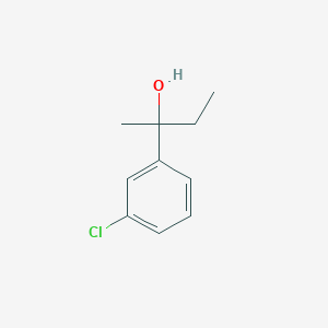 molecular formula C10H13ClO B7862473 2-(3-Chlorophenyl)-2-butanol 