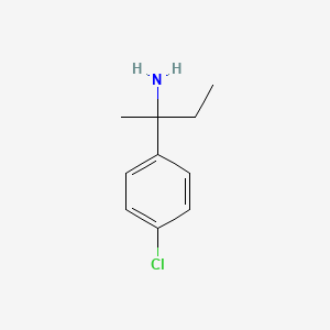 2-(4-Chlorophenyl)butan-2-amine