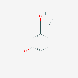 molecular formula C11H16O2 B7862502 2-(3-甲氧基苯基)-2-丁醇 