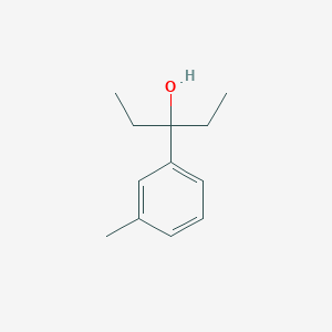molecular formula C12H18O B7862566 3-(3-甲基苯基)-3-戊醇 CAS No. 76481-36-2