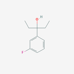 3-(3-Fluorophenyl)-3-pentanol