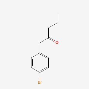 molecular formula C11H13BrO B7862634 1-(4-Bromophenyl)pentan-2-one CAS No. 200064-99-9