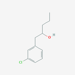 1-(3-Chlorophenyl)pentan-2-ol