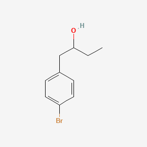 molecular formula C10H13BrO B7862695 1-(4-Bromophenyl)butan-2-ol 
