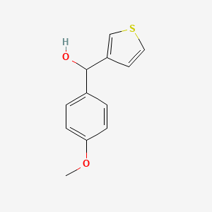 molecular formula C12H12O2S B7862710 4-Methoxyphenyl-(3-thienyl)methanol 