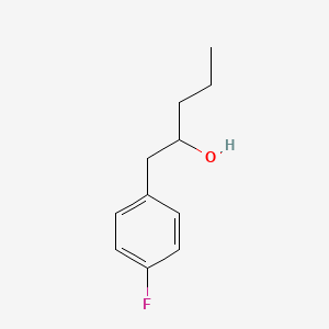 molecular formula C11H15FO B7862713 1-(4-Fluorophenyl)-2-pentanol CAS No. 158526-52-4