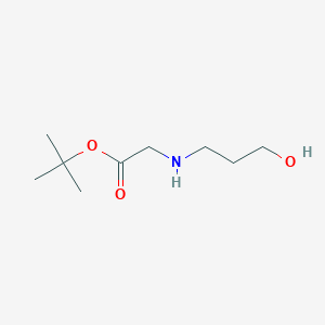 Tert-butyl (3-hydroxypropylamino)-acetate