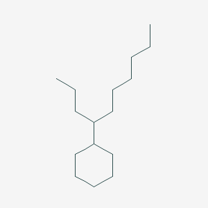 molecular formula C16H32 B078628 (1-Propylheptyl)cyclohexane CAS No. 13151-75-2