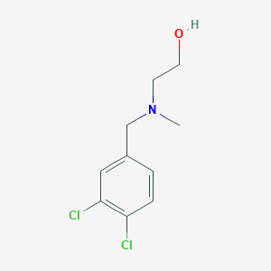 molecular formula C10H13Cl2NO B7862830 2-[(3,4-Dichloro-benzyl)-methyl-amino]-ethanol 