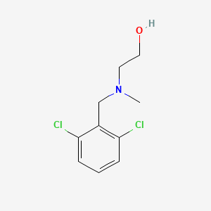 molecular formula C10H13Cl2NO B7862852 2-[(2,6-Dichloro-benzyl)-methyl-amino]-ethanol 