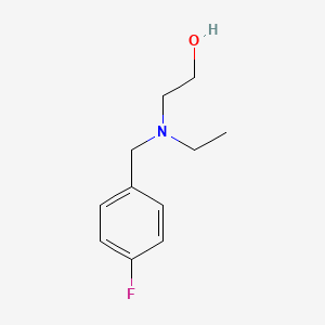 2-[Ethyl-(4-fluoro-benzyl)-amino]-ethanol