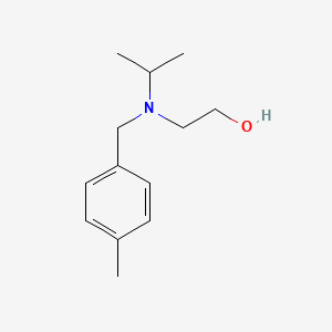 molecular formula C13H21NO B7863053 2-[Isopropyl-(4-methyl-benzyl)-amino]-ethanol 