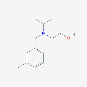molecular formula C13H21NO B7863096 2-[Isopropyl-(3-methyl-benzyl)-amino]-ethanol 