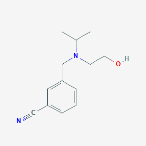 3-{[(2-Hydroxy-ethyl)-isopropyl-amino]-methyl}-benzonitrile