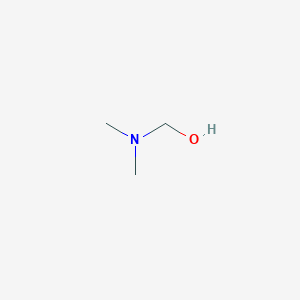 molecular formula C3H9NO B078633 Methanol, (dimethylamino)- CAS No. 14002-21-2