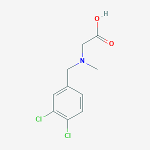 molecular formula C10H11Cl2NO2 B7863320 [(3,4-Dichloro-benzyl)-methyl-amino]-acetic acid 