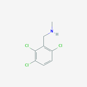 molecular formula C8H8Cl3N B7863347 Methyl-(2,3,6-trichloro-benzyl)-amine 