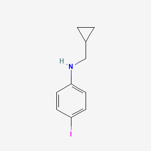 N-(cyclopropylmethyl)-4-iodoaniline
