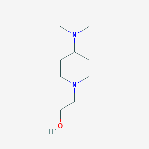 molecular formula C9H20N2O B7863699 2-(4-(Dimethylamino)piperidin-1-yl)ethanol 